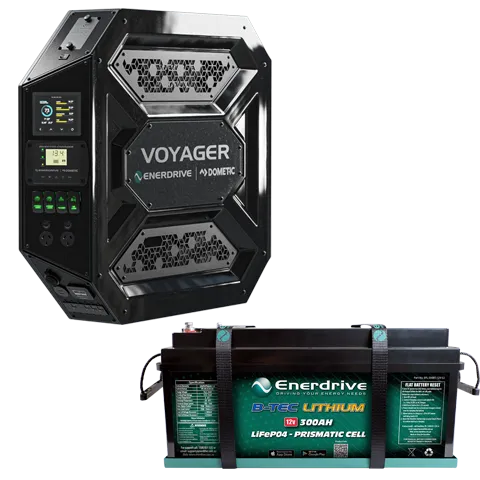 VOYAGER SYSTEM LEFT 3000W INC B-TEC 300AH G2