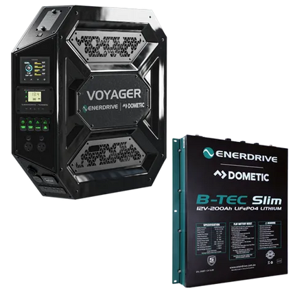 VOYAGER SYSTEM LEFT 3000W INC B-TEC 300AH SLIM