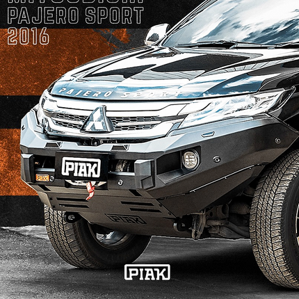 PIAK Elite Non Looped Winch Bar - Mitsubishi Pajero Sport (2016+)