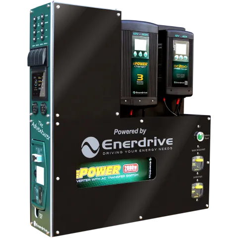 Enerdrive - Adventurer System 40AC 40DC 2000X Inc Simarine