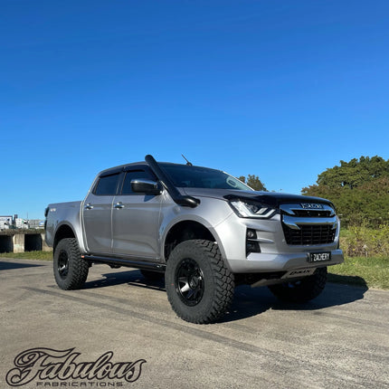 Isuzu DMAX/MUX 2020 Onwards Mid Entry Stainless Snorkel