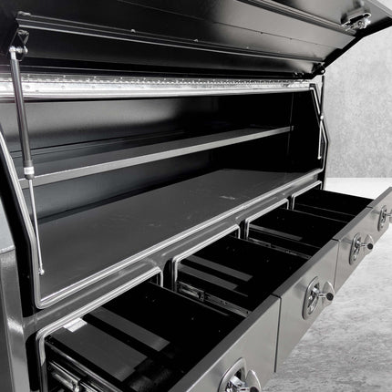 FP Half Door & Drawers - Black