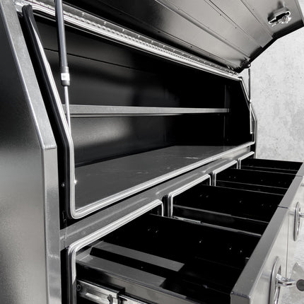 FP Half Door & Drawers - Black