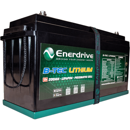 Enerdrive Adventurer 01 Inc 200ah Lithium Btec Bundle