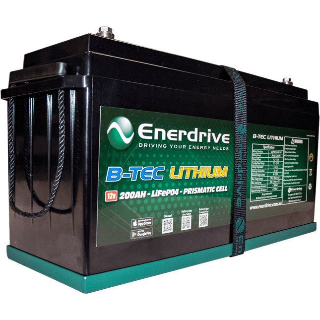 Enerdrive Adventurer 01 Inc 200ah Lithium Btec Bundle