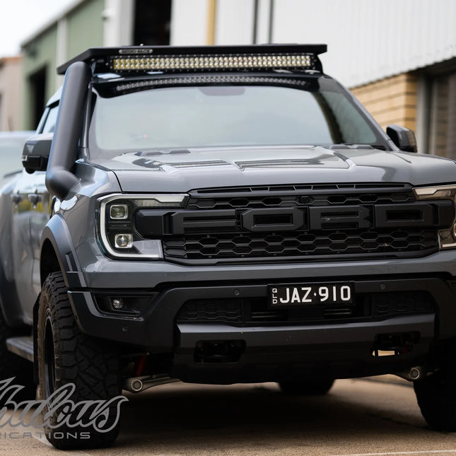 Ford Ranger Raptor Next Gen 5 Inch Stainless Snorkel and Alloy Washer Bottle Kit