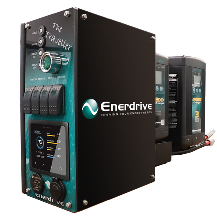 Enerdrive - Traveller 03 Right Inc 200ah Lithium Btec Bundle