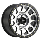 MR305 NV Matte Black Machined Face 5lug