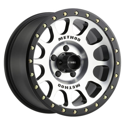 MR305 NV Matte Black Machined Face 5lug
