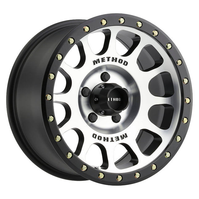 MR305 NV Matte Black Machined Face 5lug
