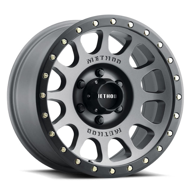 MR305 NV Wheel 6lug Titanium 17x8