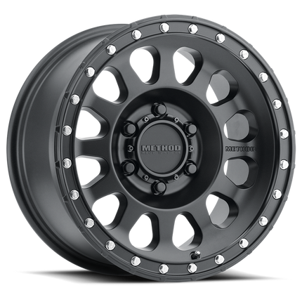 MR315 Matte Black 6lug