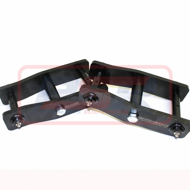 Toyota Hilux IFS / PK-J BT50 Torsion bar models ONLY Extended Shackles 2" Lift