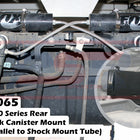 Toyota Landcruiser 70 Series Rear External Shock Reservoir Mount (Mounted Parallel to Shock Mount Tube)