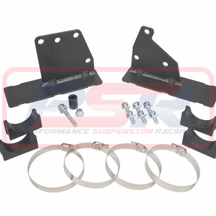 Toyota Landcruiser 70 Series Rear External Shock Reservoir Mount (Mounted to Chassis Behind Front Spring Mount)