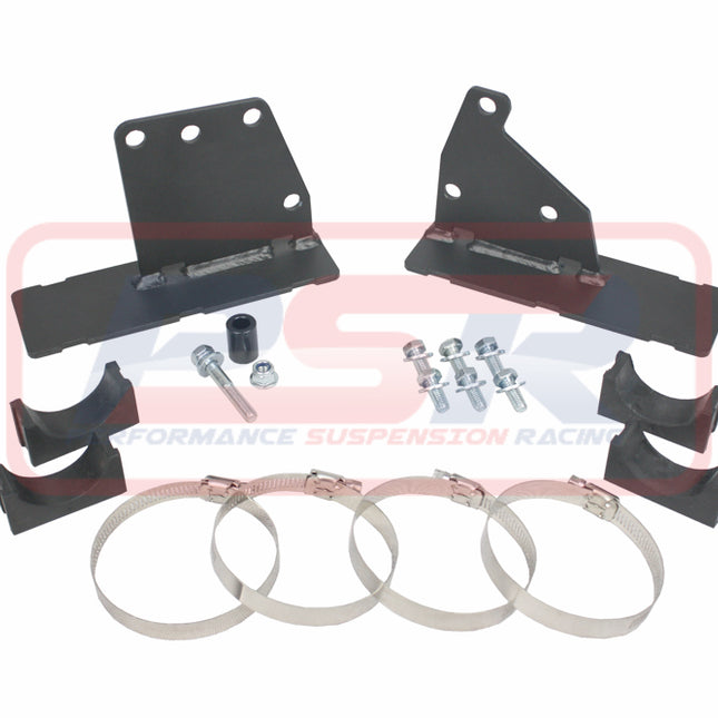 Toyota Landcruiser 70 Series Rear External Shock Reservoir Mount (Mounted to Chassis Behind Front Spring Mount)