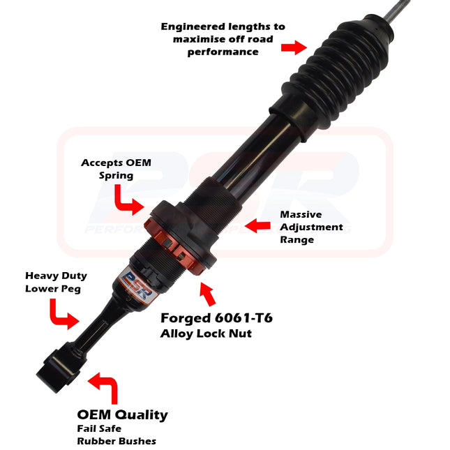 PSR TTG Toyota Front Adjustable Shock Absorber