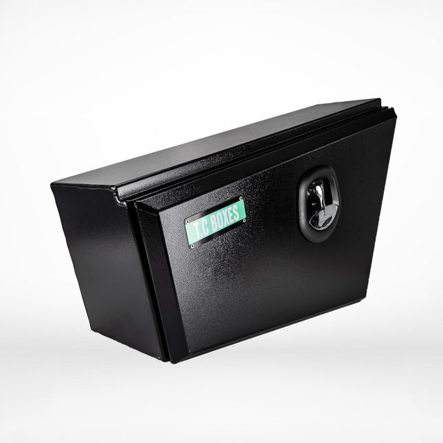 750mm NTR Tapered Aluminium Under Tray Toolbox (Pair) - Black