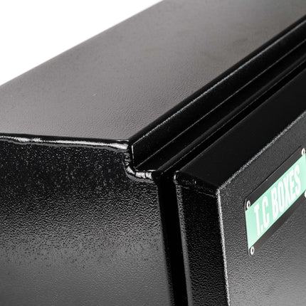750mm NTR Tapered Aluminium Under Tray Toolbox (Pair) - Black