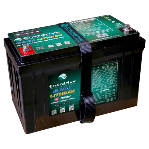 Enerdrive - B-Tec 125amp Lithium / 12v Lifepo4 Battery Gen2
