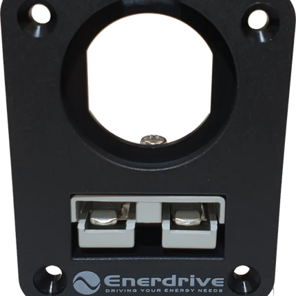 Enerdrive - Panel Mount 50A Anderson Plug Holder and 1 Socket Hole