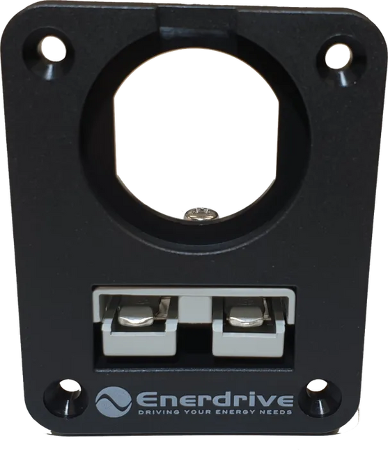 Enerdrive - Panel Mount 50A Anderson Plug Holder and 1 Socket Hole
