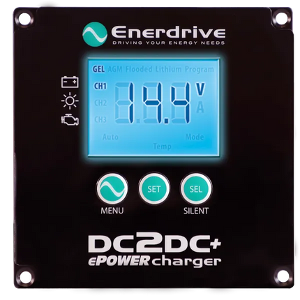 Enerdrive - EPOWER DC2DC REMOTE DISPLAY INC 7.5M CABLE
