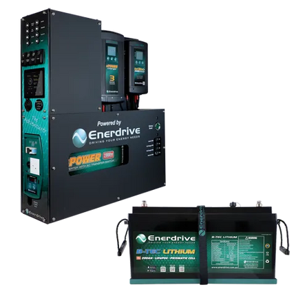 Enerdrive Adventurer 03 Inc 200ah Btec Lithium Bundle