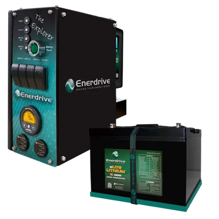Enerdrive Explorer 01 inc 100Ah eLITE Lithium Bundle