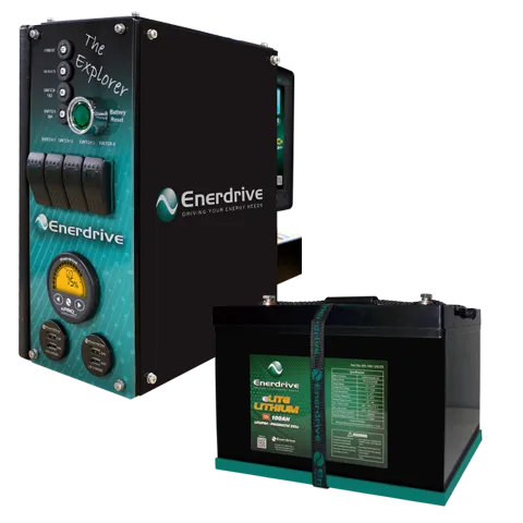 Enerdrive Explorer 01 inc 100Ah eLITE Lithium Bundle