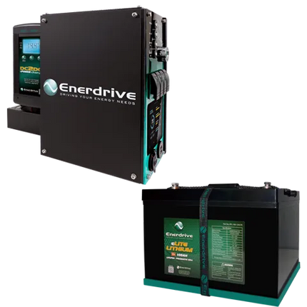 Enerdrive Explorer 01 inc 100Ah eLITE Lithium Bundle