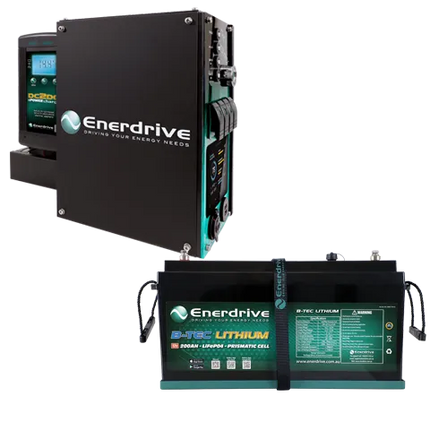 Enerdrive Explorer 03 Inc 200ah Btec Lithium Bundle