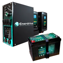 Enerdrive - Traveller 02 Inc 125ah Lithium Btec Bundle