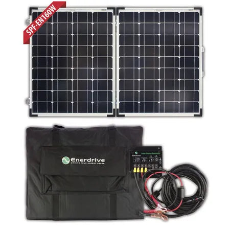 Enerdrive Folding Solar Kit - 160w