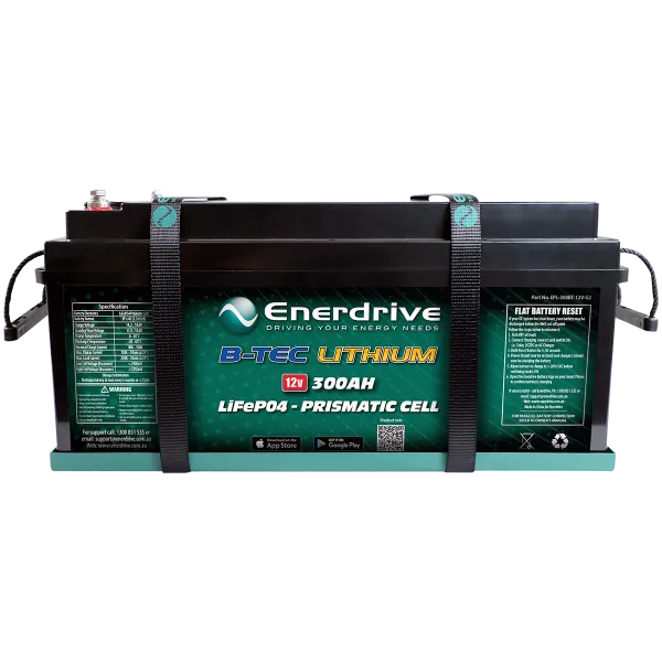 Enerdrive - B-Tec 300amp Lithium / 12v Lifepo4 Battery Gen2