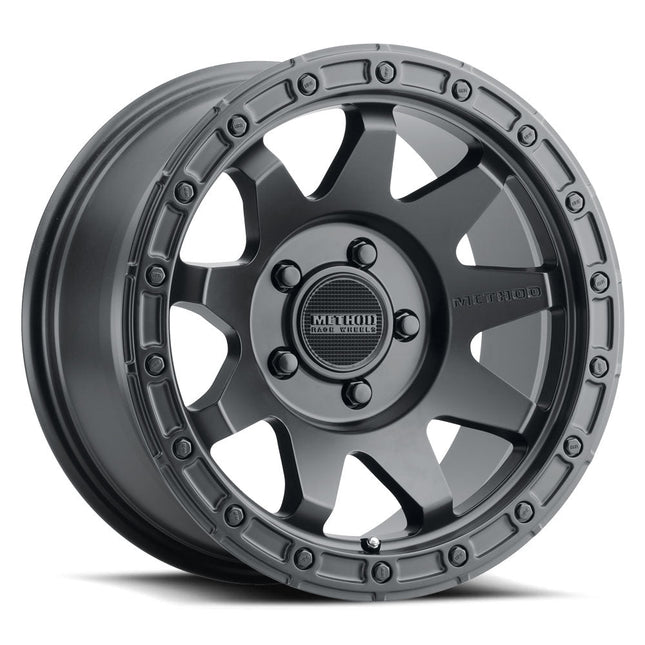 Method MR317 Wheel 5lug Matte Black 17x8