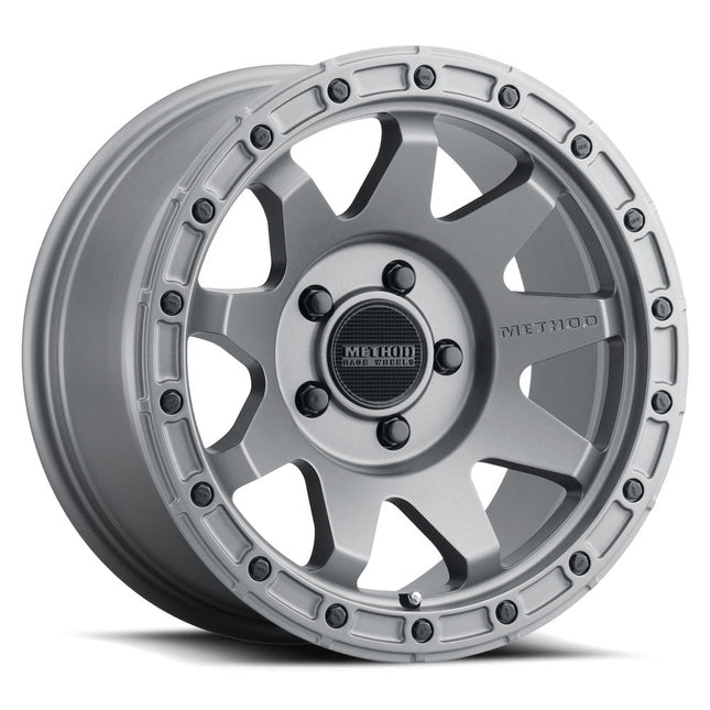 Method MR317 Wheel 5lug Matte Titanium 17x8
