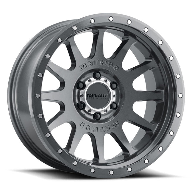 Method MR605 Wheel 6lug Gloss Titanium 20x10