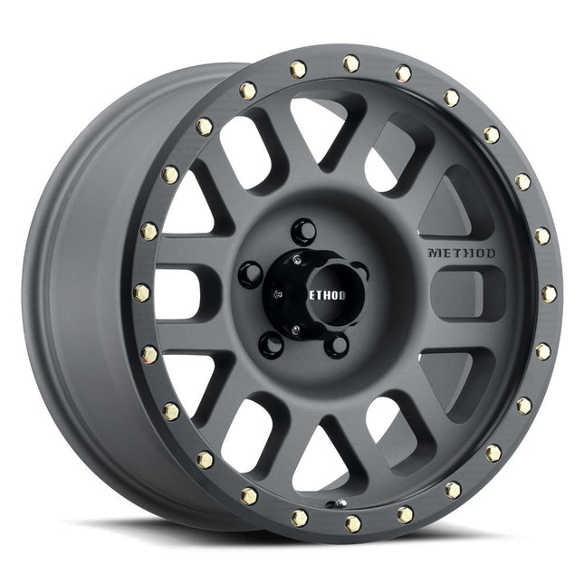 Method MR309 Wheel 5lug Titanium Face 18x9