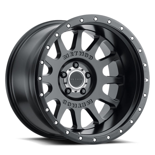 Method MR605 Wheel 5lug Matte Black 20x12